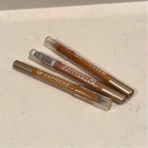 Lip Crayon By Express In the Color Tinsel 3 Piece Set/Bundle